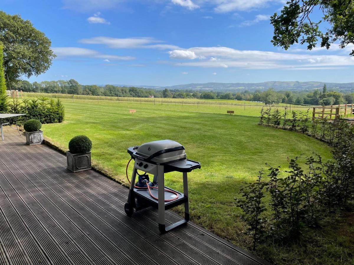 Stunning Cabin With Incredible Views Near Goodwood Rogate المظهر الخارجي الصورة