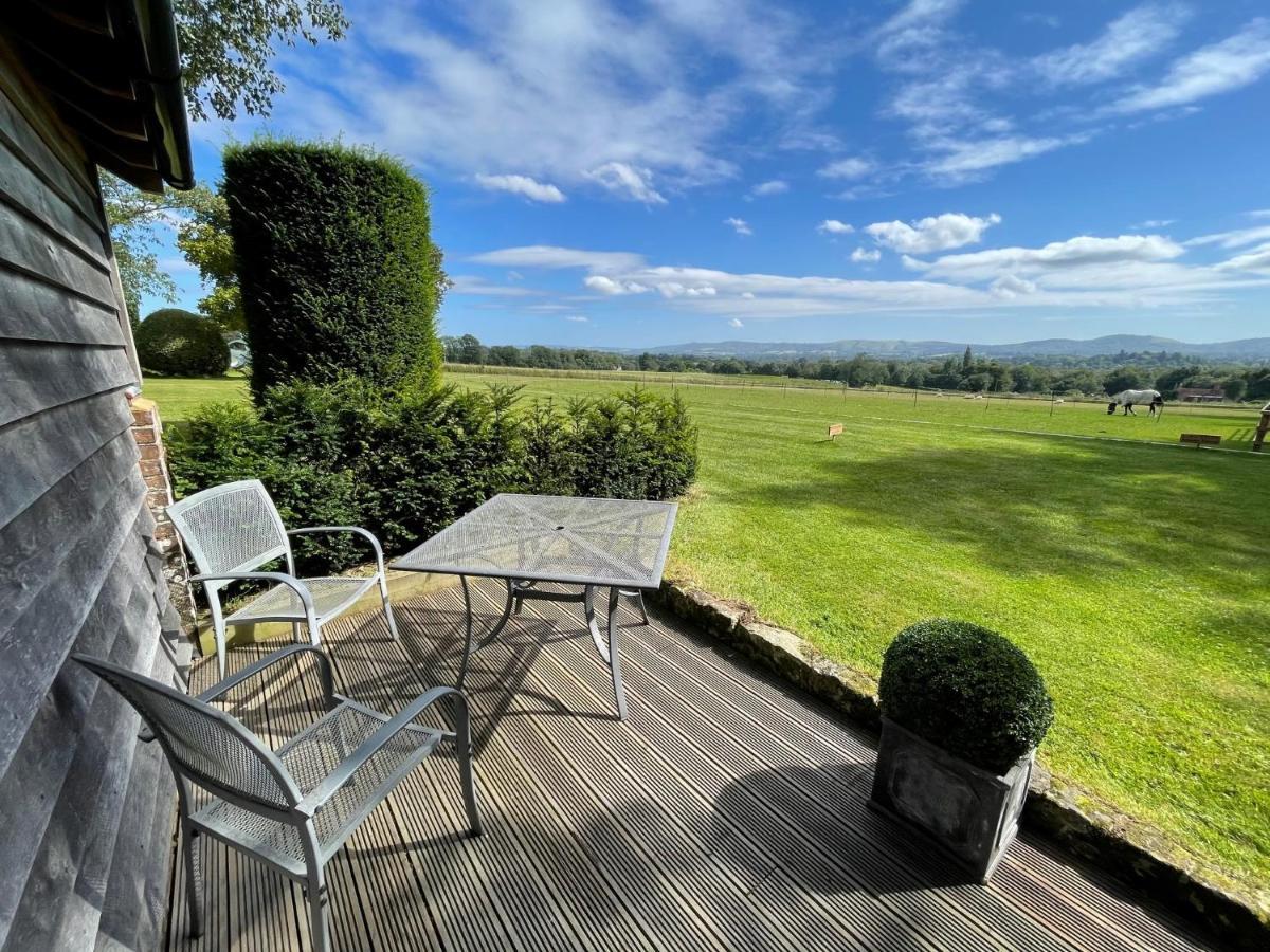 Stunning Cabin With Incredible Views Near Goodwood Rogate المظهر الخارجي الصورة